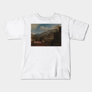 Chateau de St. Michael, Bonneville, Savoy by J.M.W. Turner Kids T-Shirt